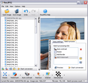 Using ReaJPEG: Batch Process mode